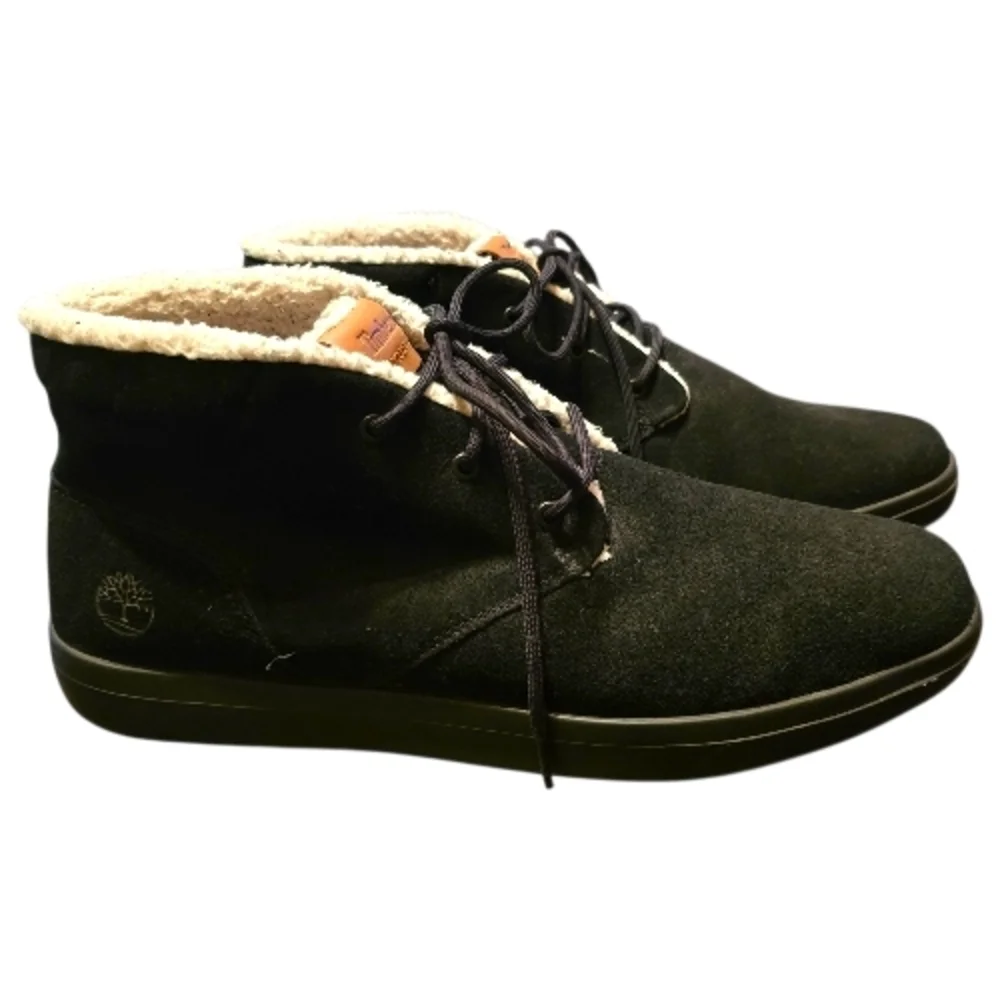 Timberland Men's Black Suede Chukka Boots Sz 13